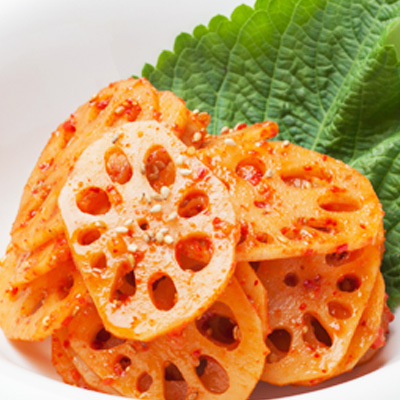 蓮根キムチ】甘さと旨みぎっしり｜鶴橋の名店・豊田商店公式通販