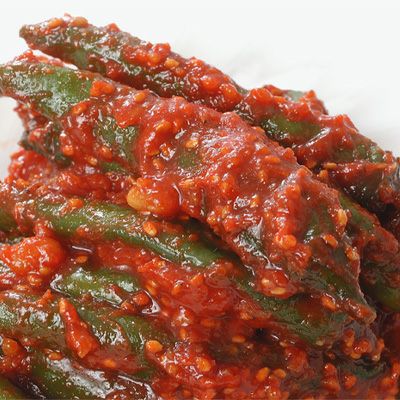 青唐辛子味噌漬け