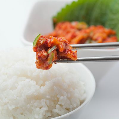 ご飯とチャンジャy